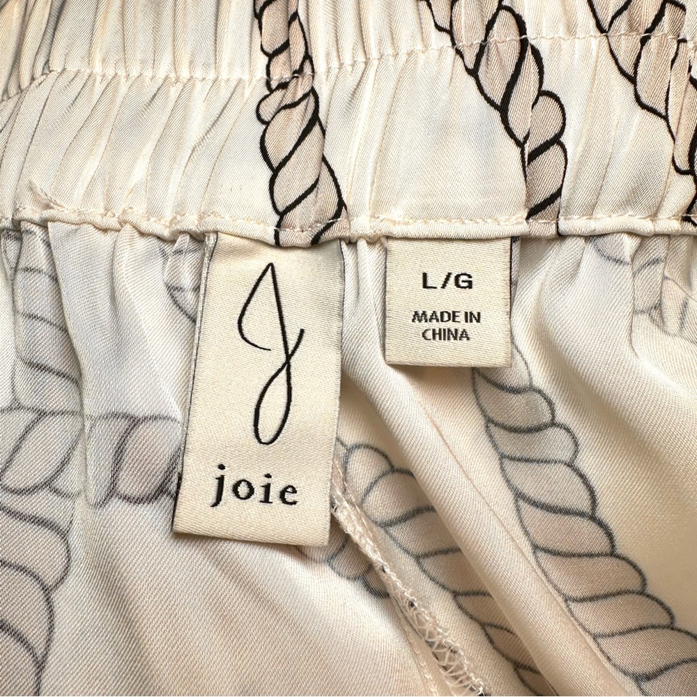 Joie Women’s Satin Wide Leg Pants Size L - Picture 6 of 8